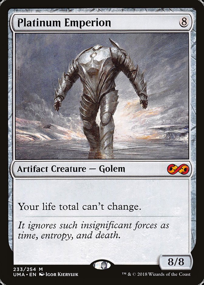 Platinum Emperion [Ultimate Masters] MTG Single Magic: The Gathering | Red Claw Gaming