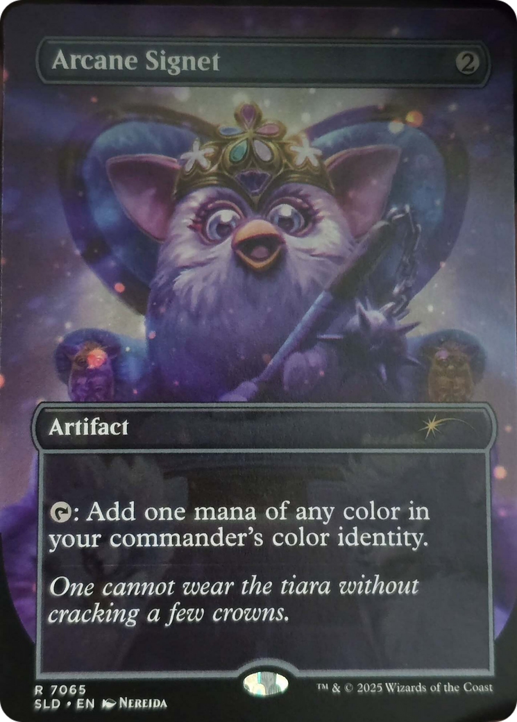 Arcane Signet (7065) (Rainbow Foil) [Secret Lair Drop Series] MTG Single Magic: The Gathering | Red Claw Gaming