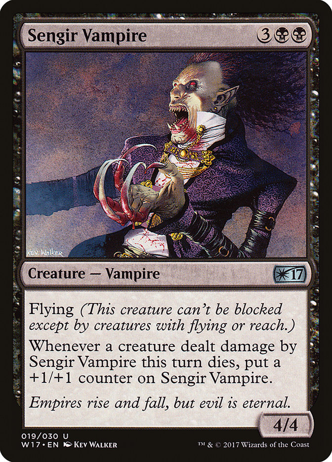Sengir Vampire [Welcome Deck 2017] MTG Single Magic: The Gathering | Red Claw Gaming