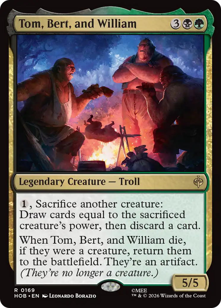 Tom, Bert, and William [The Hobbit] | Red Claw Gaming