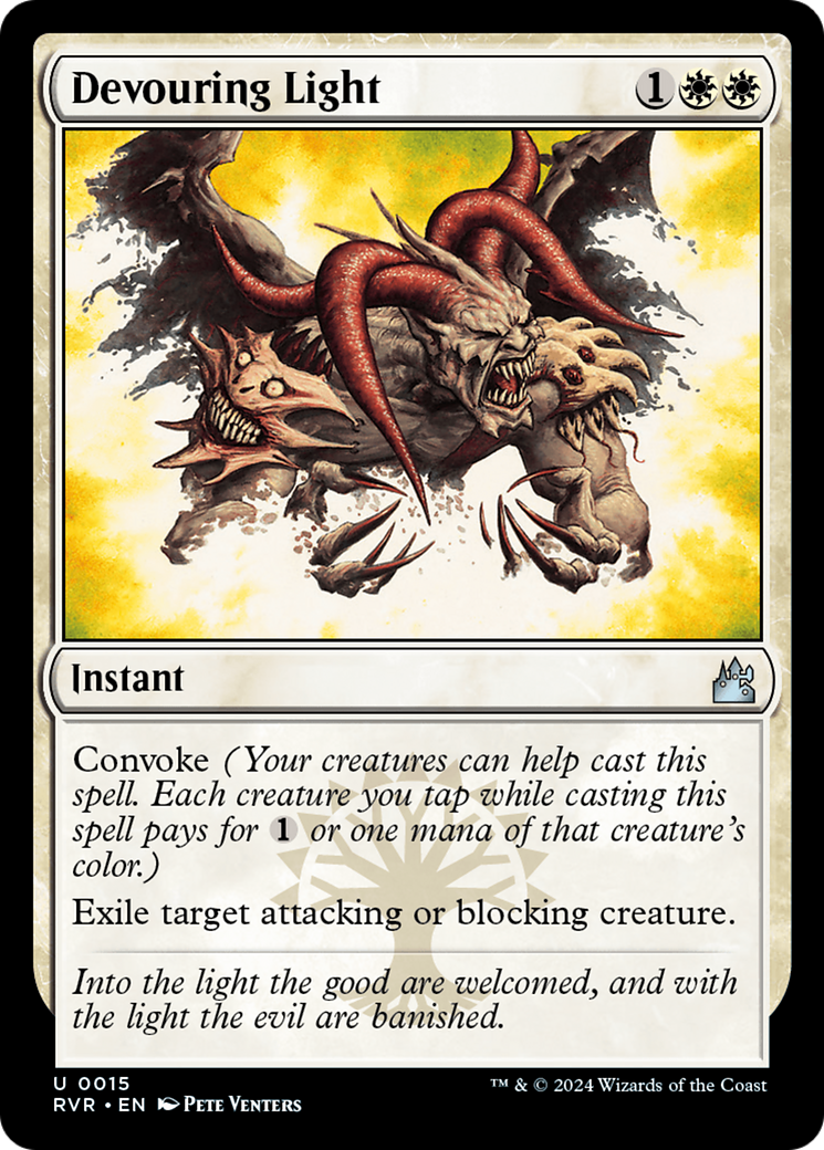 Devouring Light [Ravnica Remastered] MTG Single Magic: The Gathering | Red Claw Gaming