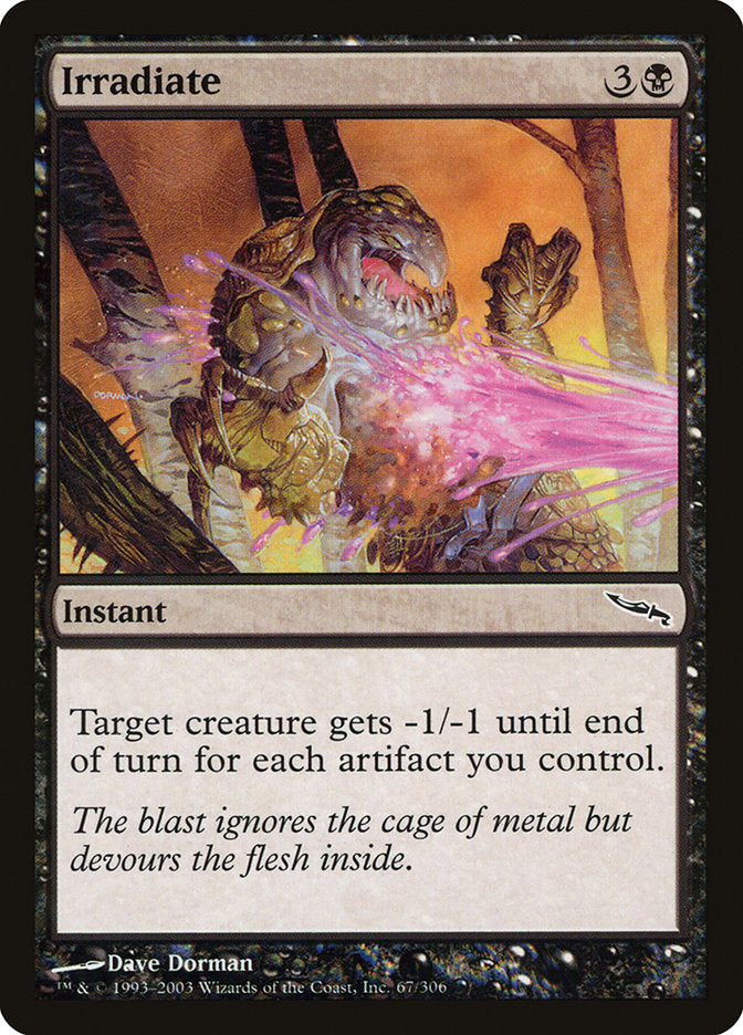 Irradiate [Mirrodin] MTG Single Magic: The Gathering | Red Claw Gaming