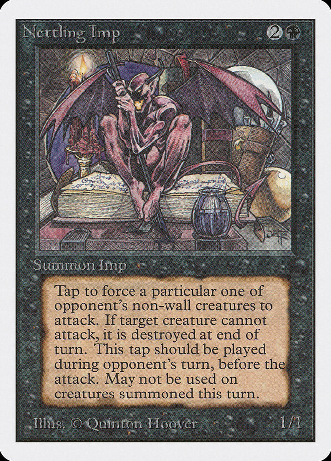 Nettling Imp [Unlimited Edition] MTG Single Magic: The Gathering | Red Claw Gaming