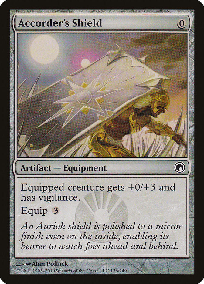 Accorder's Shield [Scars of Mirrodin] MTG Single Magic: The Gathering | Red Claw Gaming