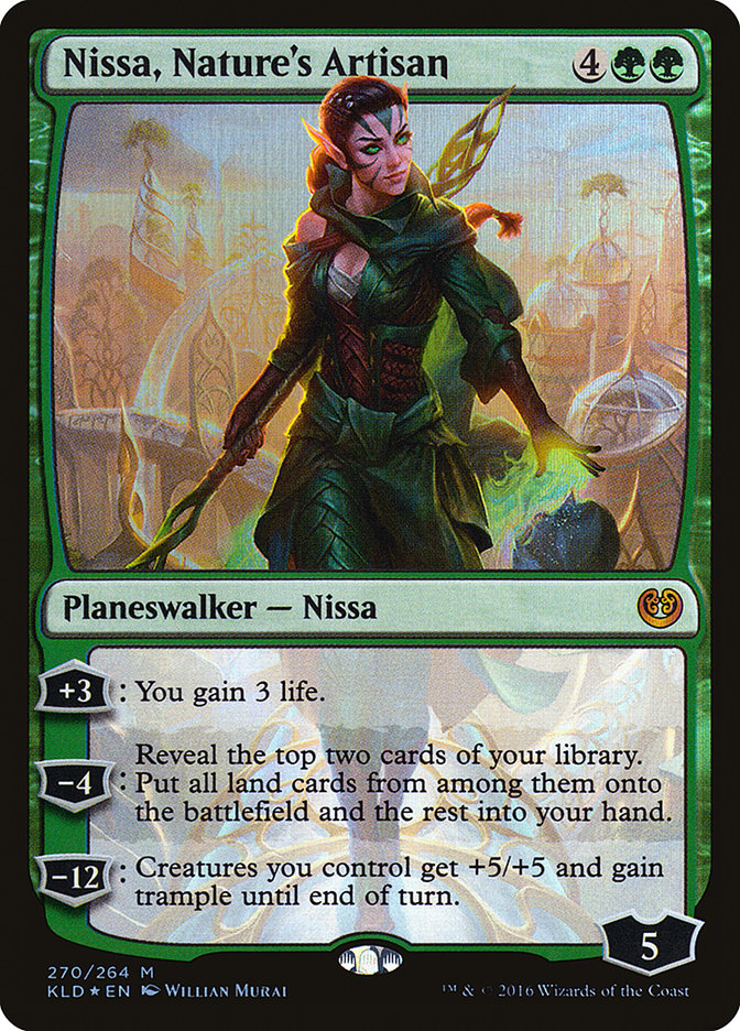 Nissa, Nature's Artisan [Kaladesh] MTG Single Magic: The Gathering | Red Claw Gaming