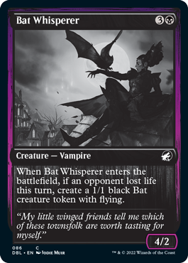 Bat Whisperer [Innistrad: Double Feature] MTG Single Magic: The Gathering | Red Claw Gaming