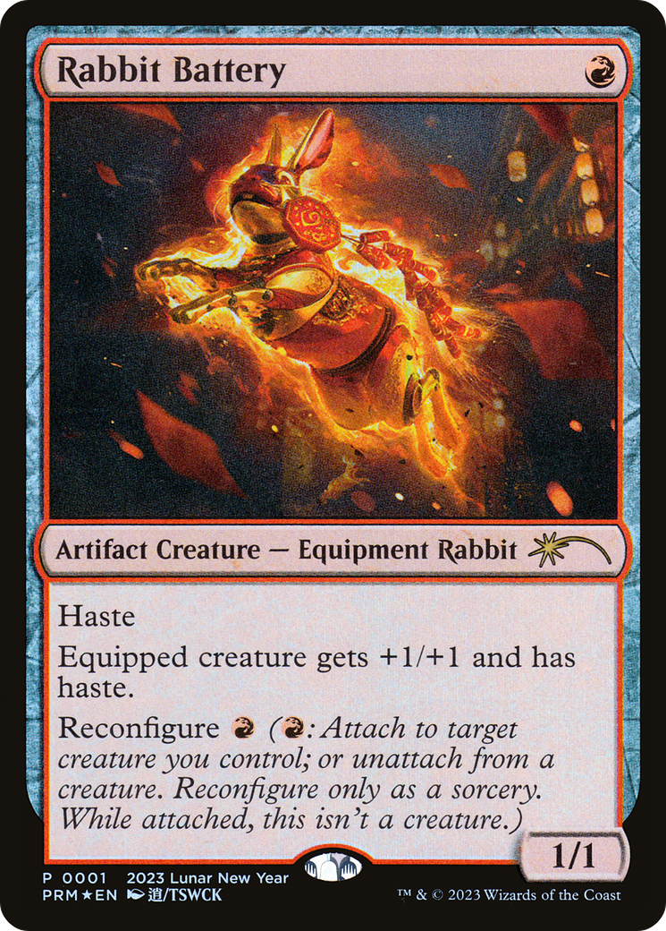 Rabbit Battery [Year of the Rabbit 2023] MTG Single Magic: The Gathering | Red Claw Gaming