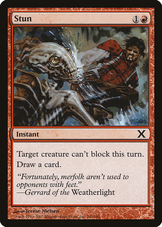 Stun [Tenth Edition] MTG Single Magic: The Gathering | Red Claw Gaming