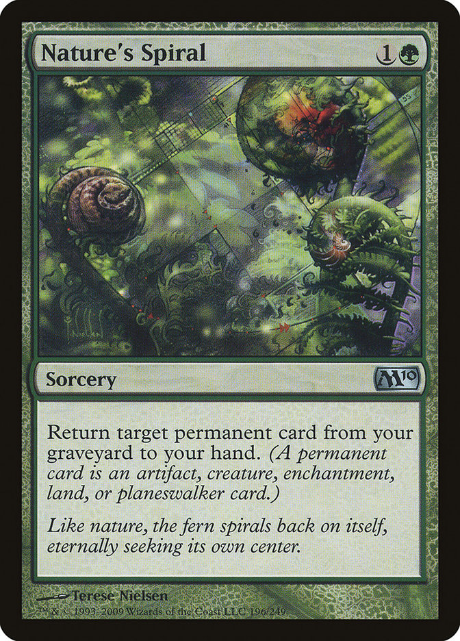 Nature's Spiral [Magic 2010] MTG Single Magic: The Gathering | Red Claw Gaming