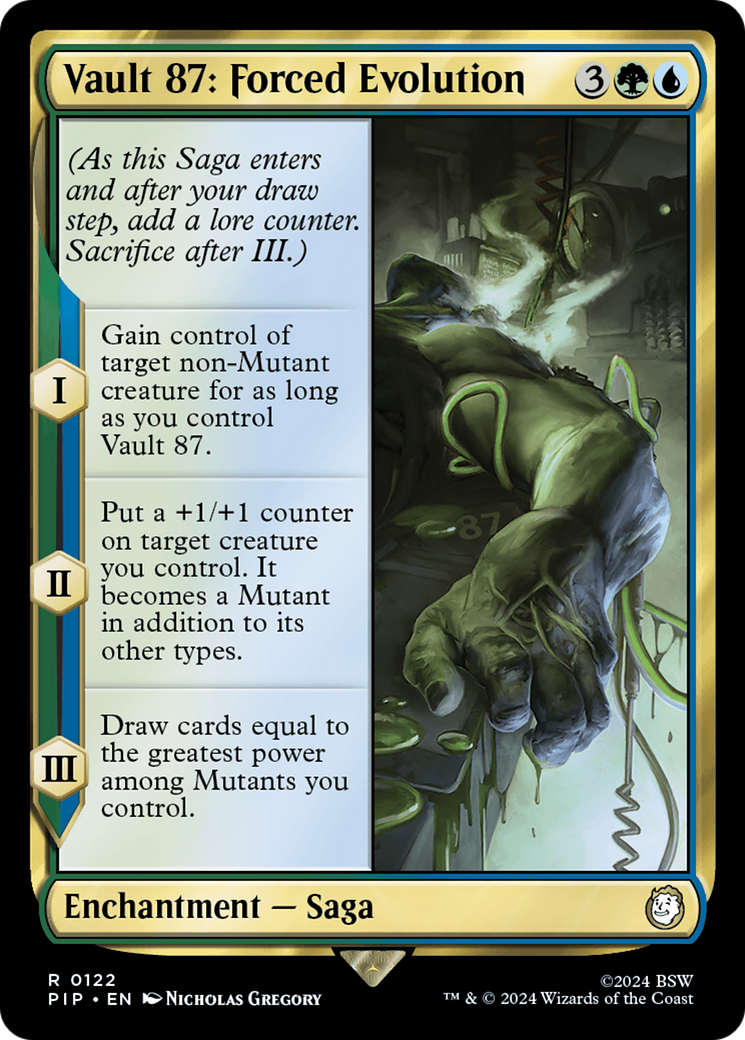 Vault 87: Forced Evolution [Fallout] MTG Single Magic: The Gathering | Red Claw Gaming