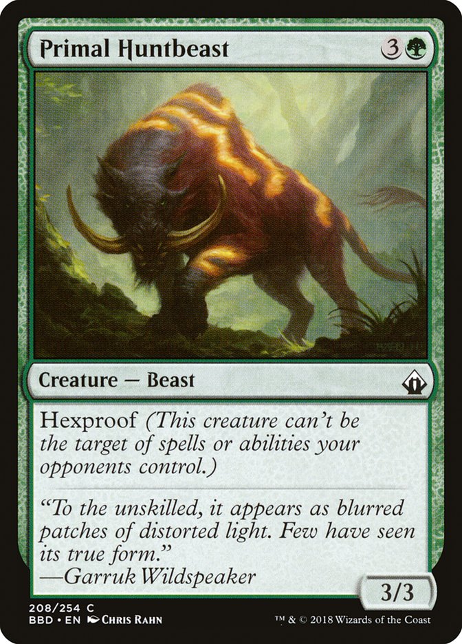 Primal Huntbeast [Battlebond] MTG Single Magic: The Gathering | Red Claw Gaming