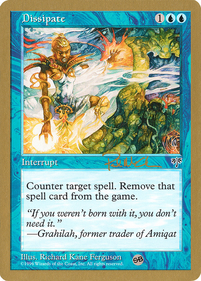 Dissipate (Paul McCabe) [World Championship Decks 1997] MTG Single Magic: The Gathering | Red Claw Gaming