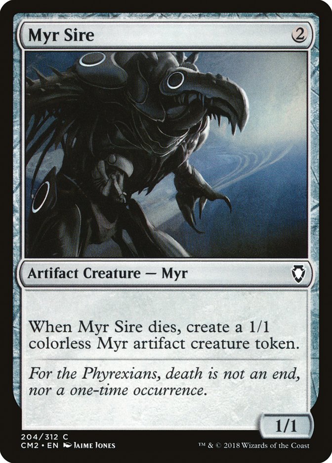 Myr Sire [Commander Anthology Volume II] MTG Single Magic: The Gathering | Red Claw Gaming