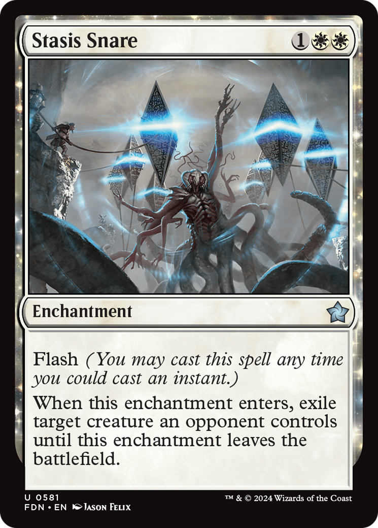 Stasis Snare [Foundations] MTG Single Magic: The Gathering | Red Claw Gaming