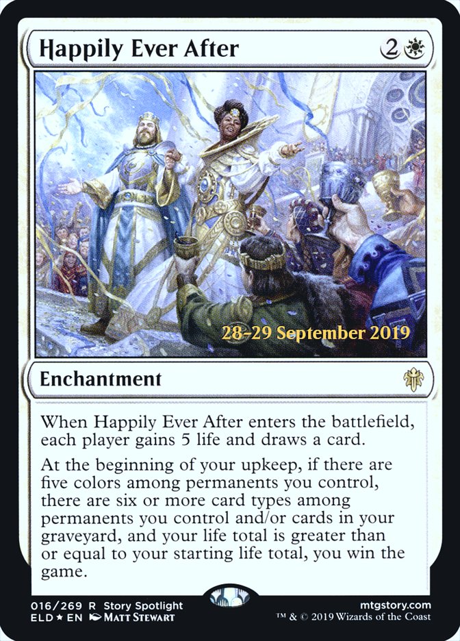 Happily Ever After [Throne of Eldraine Prerelease Promos] MTG Single Magic: The Gathering | Red Claw Gaming