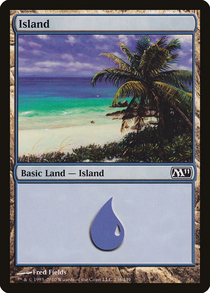 Island (236) [Magic 2011] MTG Single Magic: The Gathering | Red Claw Gaming