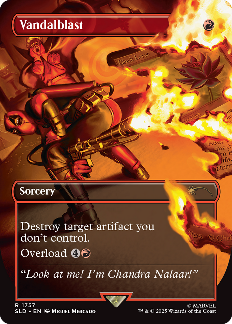 Vandalblast (1757) (Rainbow Foil) [Secret Lair Drop Series] MTG Single Magic: The Gathering | Red Claw Gaming