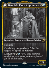 Dennick, Pious Apprentice // Dennick, Pious Apparition [Innistrad: Double Feature] MTG Single Magic: The Gathering | Red Claw Gaming