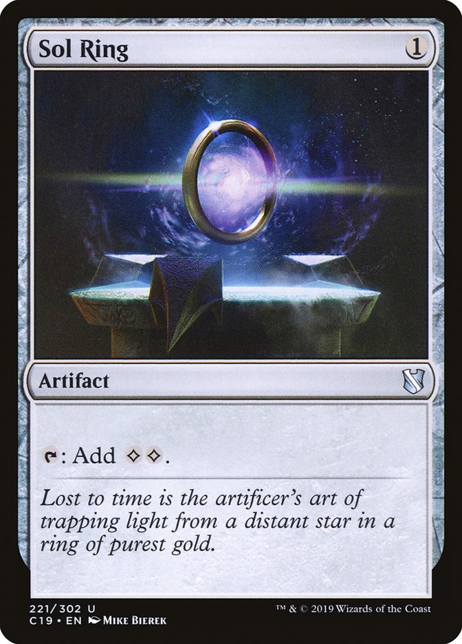 Sol Ring [Commander 2019] MTG Single Magic: The Gathering | Red Claw Gaming