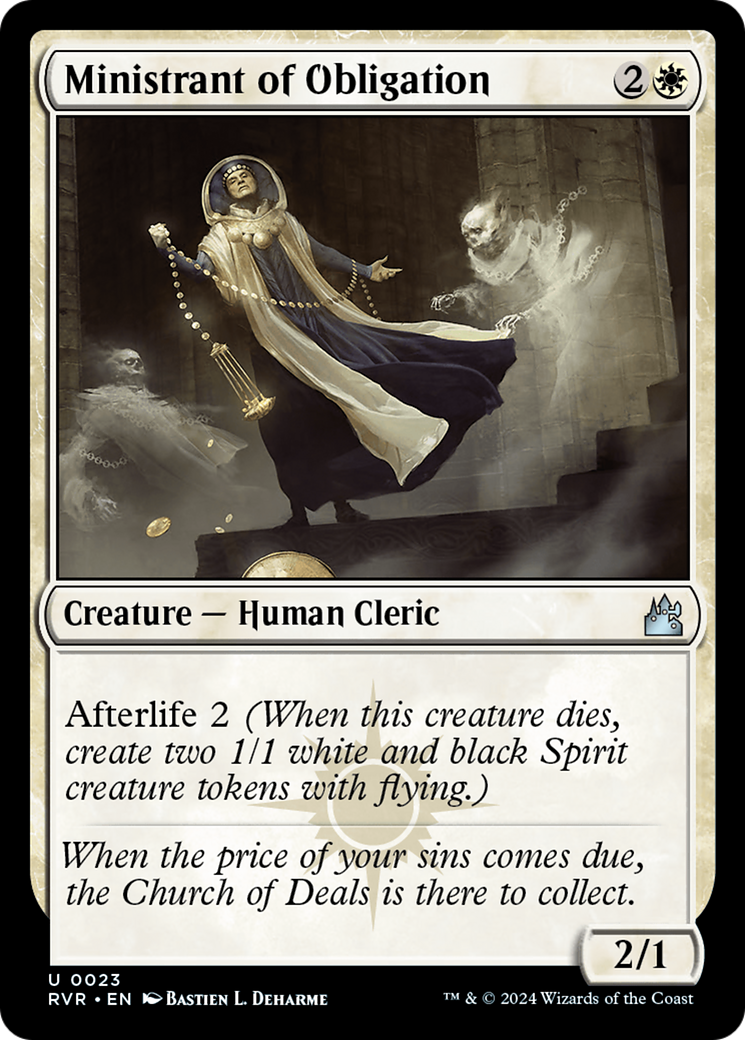Ministrant of Obligation [Ravnica Remastered] MTG Single Magic: The Gathering | Red Claw Gaming
