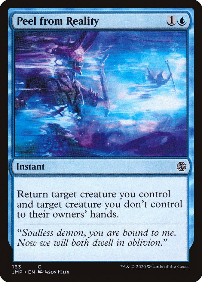Peel from Reality [Jumpstart] MTG Single Magic: The Gathering | Red Claw Gaming