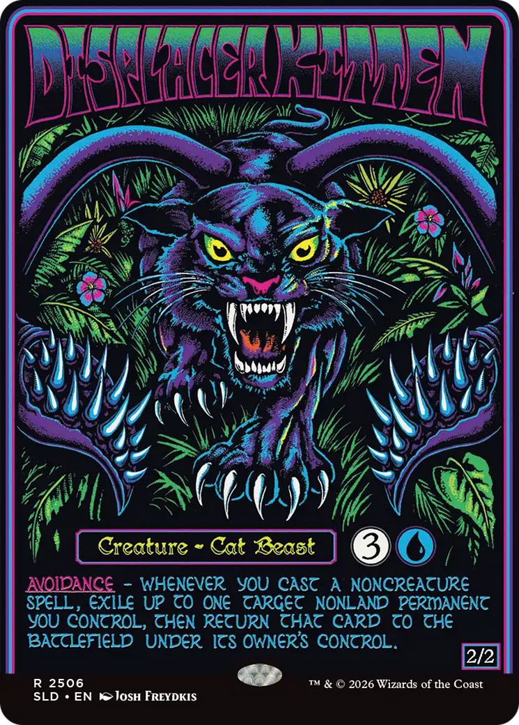 Displacer Kitten [Secret Lair Drop Series] MTG Single Magic: The Gathering | Red Claw Gaming