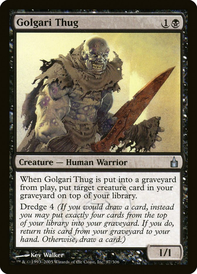 Golgari Thug [Ravnica: City of Guilds] MTG Single Magic: The Gathering | Red Claw Gaming