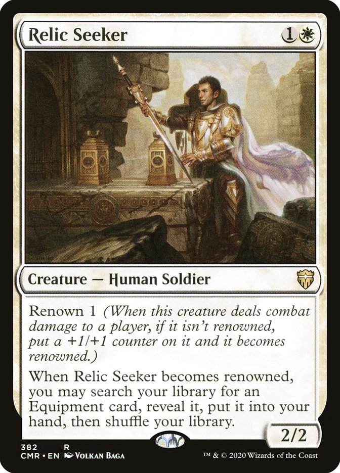 Relic Seeker [Commander Legends] MTG Single Magic: The Gathering | Red Claw Gaming