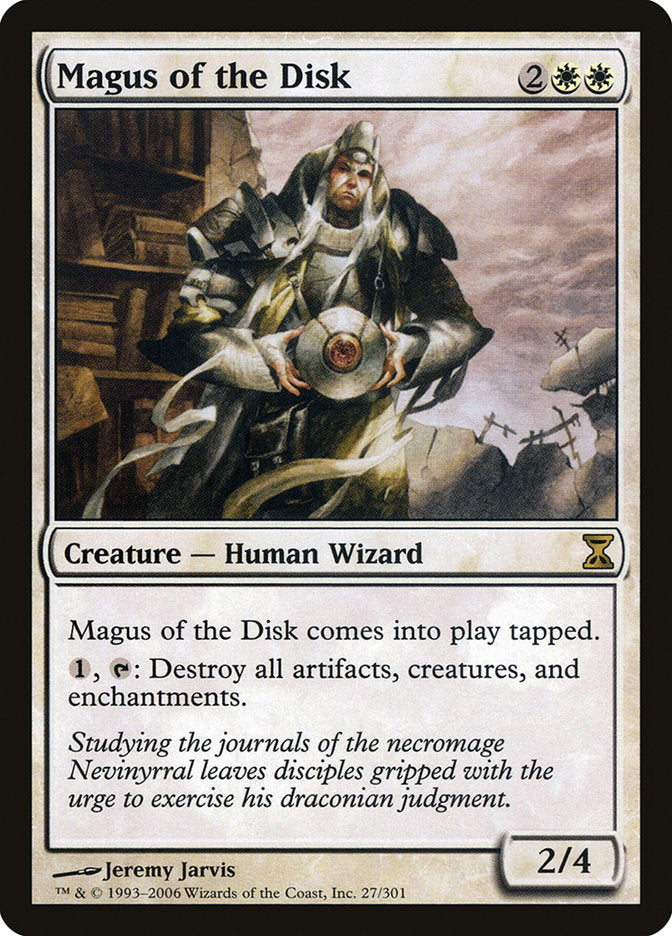 Magus of the Disk [Time Spiral] MTG Single Magic: The Gathering | Red Claw Gaming