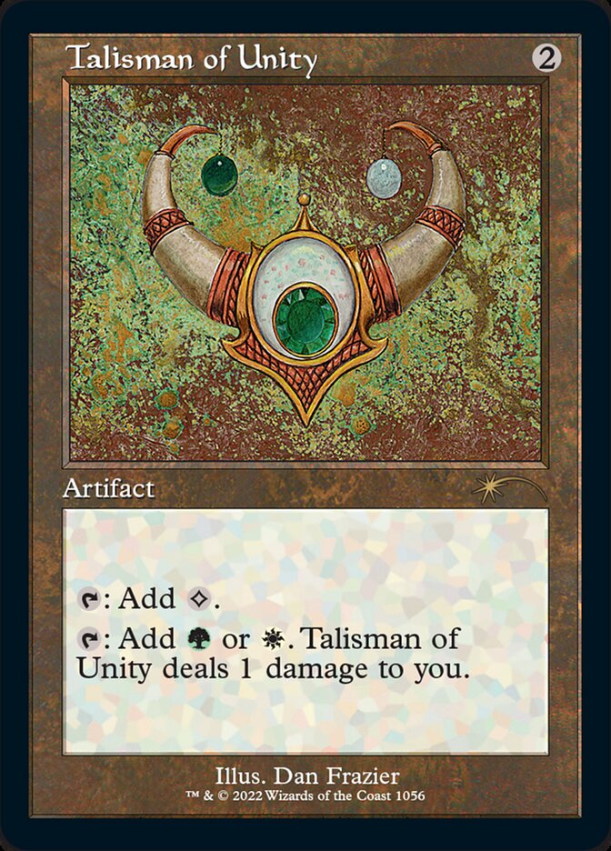 Talisman of Unity (Foil Etched) [Secret Lair Drop Series] MTG Single Magic: The Gathering | Red Claw Gaming