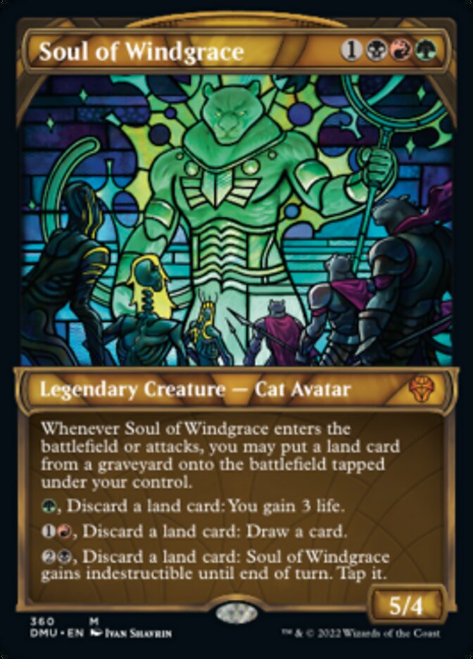 Soul of Windgrace (Showcase Textured) [Dominaria United] MTG Single Magic: The Gathering | Red Claw Gaming