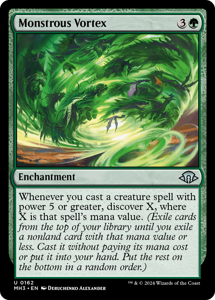 Monstrous Vortex [Modern Horizons 3] MTG Single Magic: The Gathering | Red Claw Gaming
