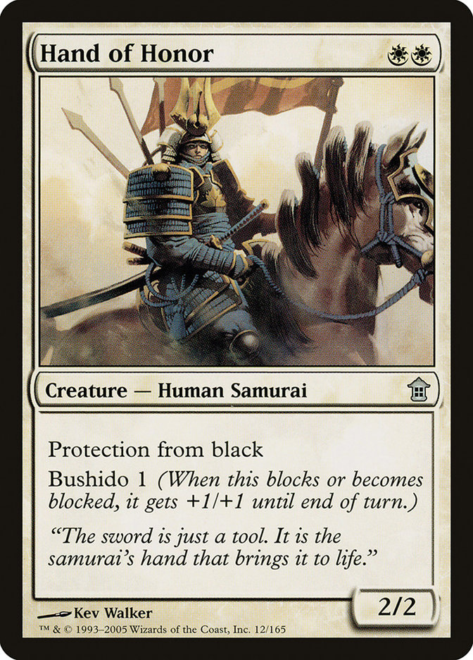 Hand of Honor [Saviors of Kamigawa] MTG Single Magic: The Gathering    | Red Claw Gaming