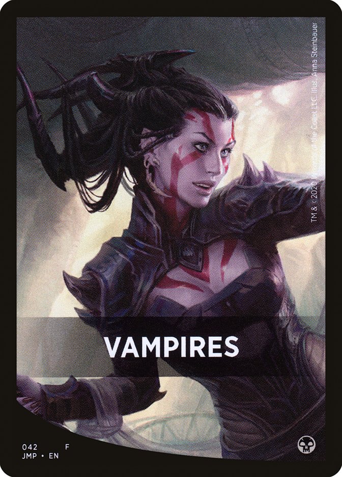 Vampires Theme Card [Jumpstart Front Cards] MTG Single Magic: The Gathering | Red Claw Gaming