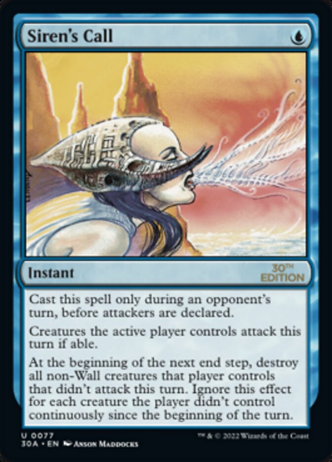 Siren's Call [30th Anniversary Edition] MTG Single Magic: The Gathering | Red Claw Gaming