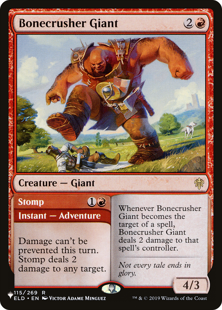 Bonecrusher Giant [The List] MTG Single Magic: The Gathering | Red Claw Gaming