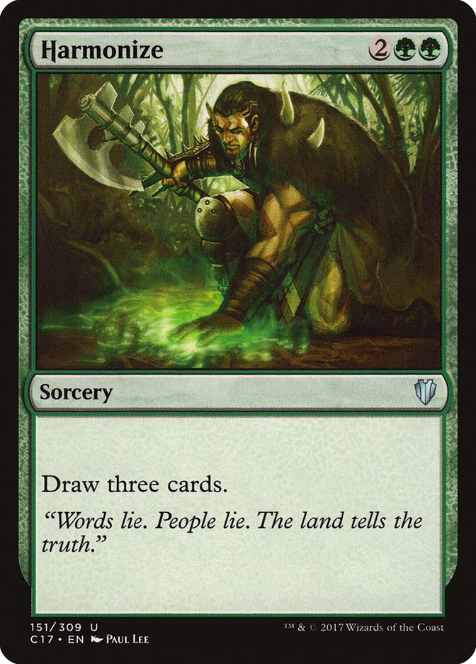 Harmonize [Commander 2017] MTG Single Magic: The Gathering | Red Claw Gaming