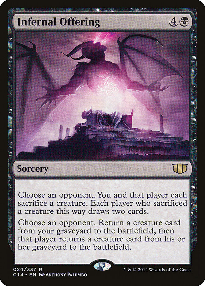 Infernal Offering [Commander 2014] MTG Single Magic: The Gathering | Red Claw Gaming