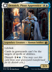 Dennick, Pious Apprentice // Dennick, Pious Apparition [Innistrad: Midnight Hunt] MTG Single Magic: The Gathering | Red Claw Gaming