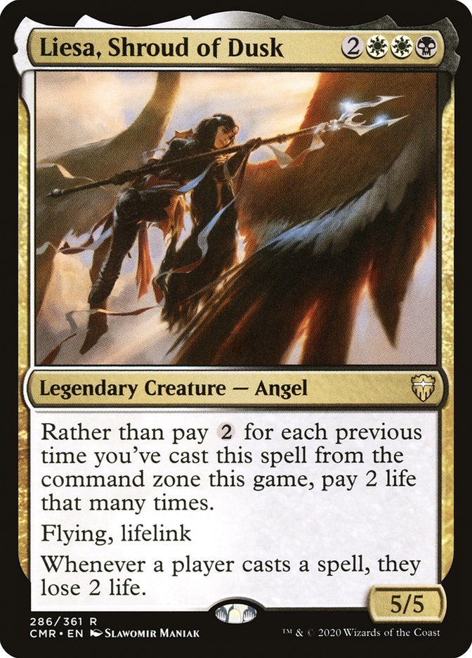 Liesa, Shroud of Dusk [Commander Legends] MTG Single Magic: The Gathering | Red Claw Gaming
