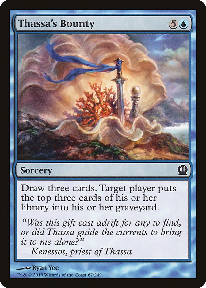 Thassa's Bounty [Theros] MTG Single Magic: The Gathering | Red Claw Gaming