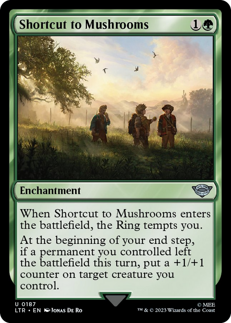 Shortcut to Mushrooms [The Lord of the Rings: Tales of Middle-Earth] MTG Single Magic: The Gathering | Red Claw Gaming
