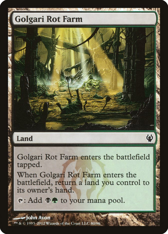 Golgari Rot Farm [Duel Decks: Izzet vs. Golgari] MTG Single Magic: The Gathering | Red Claw Gaming