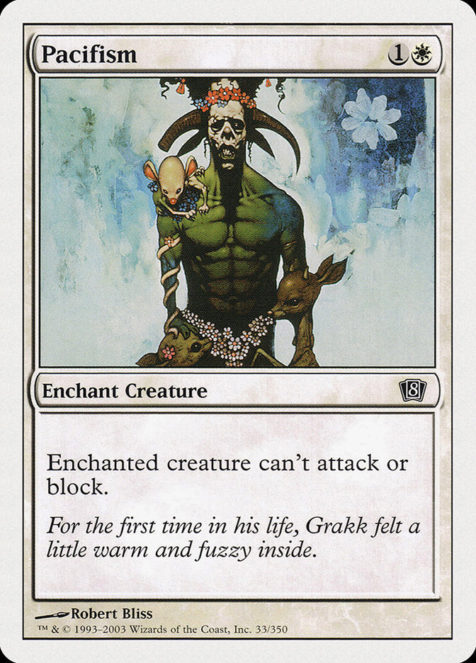 Pacifism [Eighth Edition] MTG Single Magic: The Gathering | Red Claw Gaming