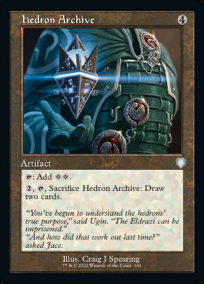 Hedron Archive (Retro) [The Brothers' War Commander] MTG Single Magic: The Gathering | Red Claw Gaming
