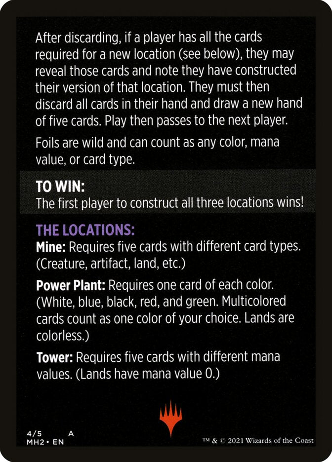Urza's Blueprints (Magic Minigame) [Modern Horizons 2 Minigame] MTG Single Magic: The Gathering | Red Claw Gaming