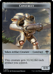 City's Blessing // Construct (41) Double-Sided Token [Commander Masters Tokens] MTG Single Magic: The Gathering | Red Claw Gaming
