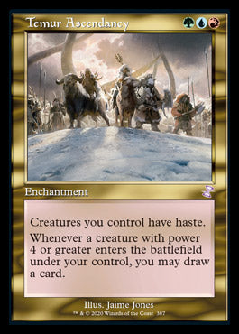 Temur Ascendancy (Timeshifted) [Time Spiral Remastered] MTG Single Magic: The Gathering | Red Claw Gaming
