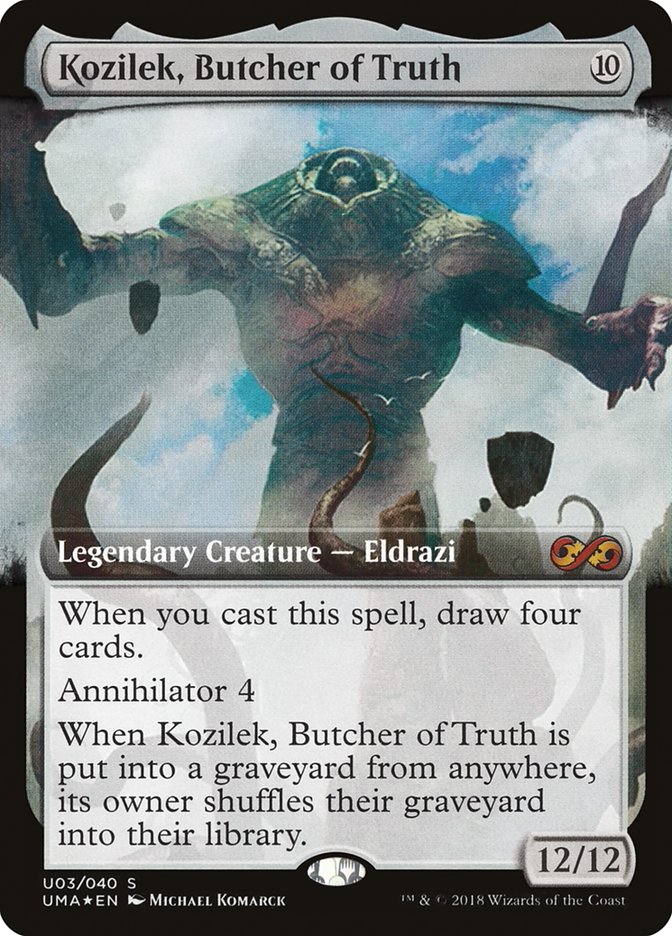Kozilek, Butcher of Truth (Topper) [Ultimate Masters Box Topper] MTG Single Magic: The Gathering | Red Claw Gaming