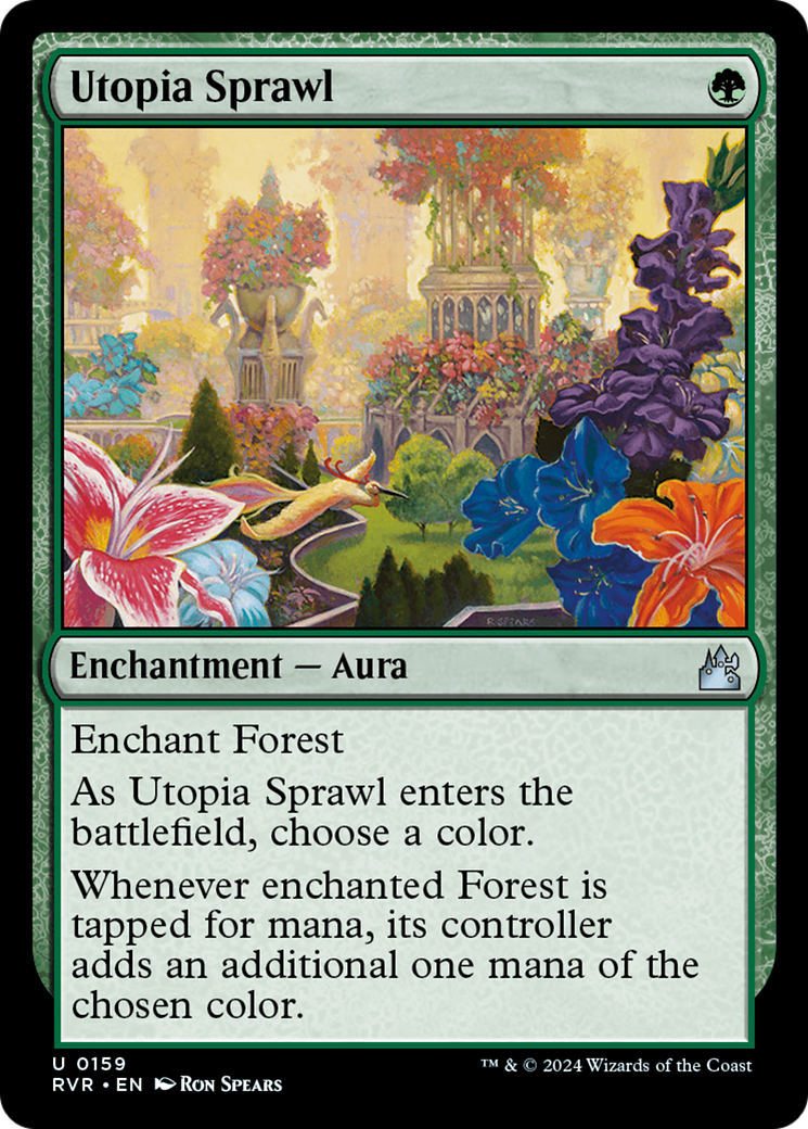 Utopia Sprawl [Ravnica Remastered] MTG Single Magic: The Gathering | Red Claw Gaming